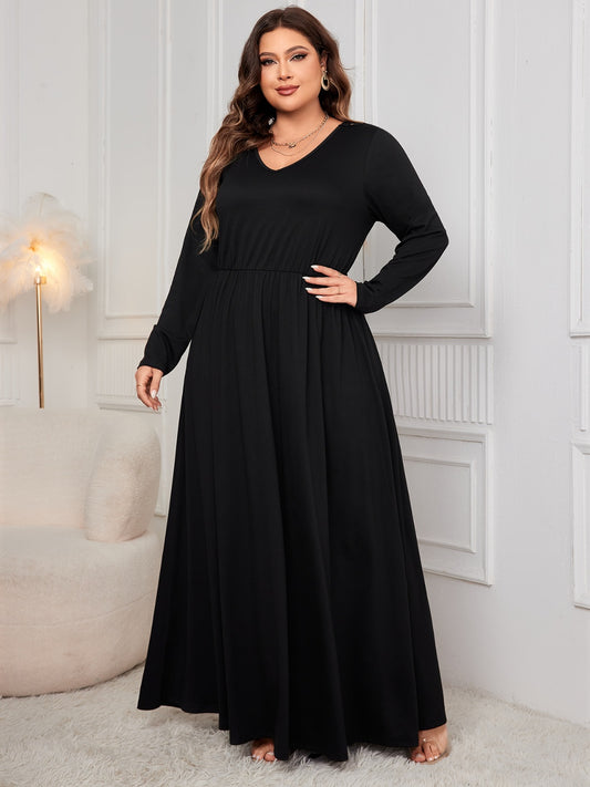 Honey Cutout Long Sleeve Maxi Dress