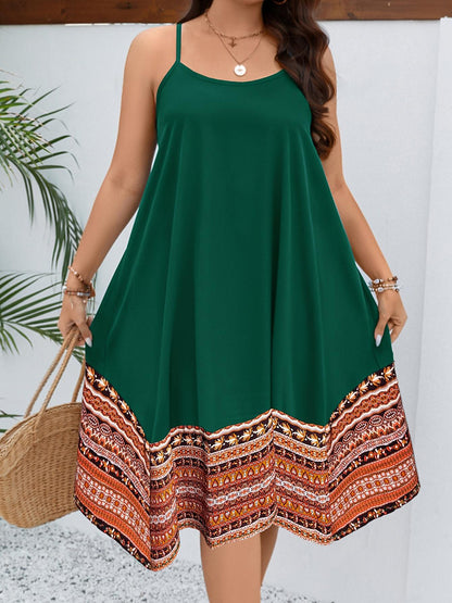 Round Neck Cami Dress