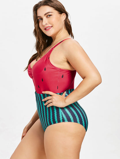 Watermelon One Piece Swimsuit