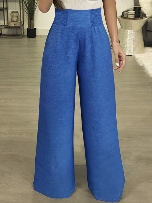 High Waist Wide Leg Pants