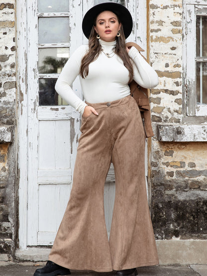 Pocketed Flare Pants